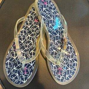 Lilly Pulitzer Jelly Sandals. Size 7